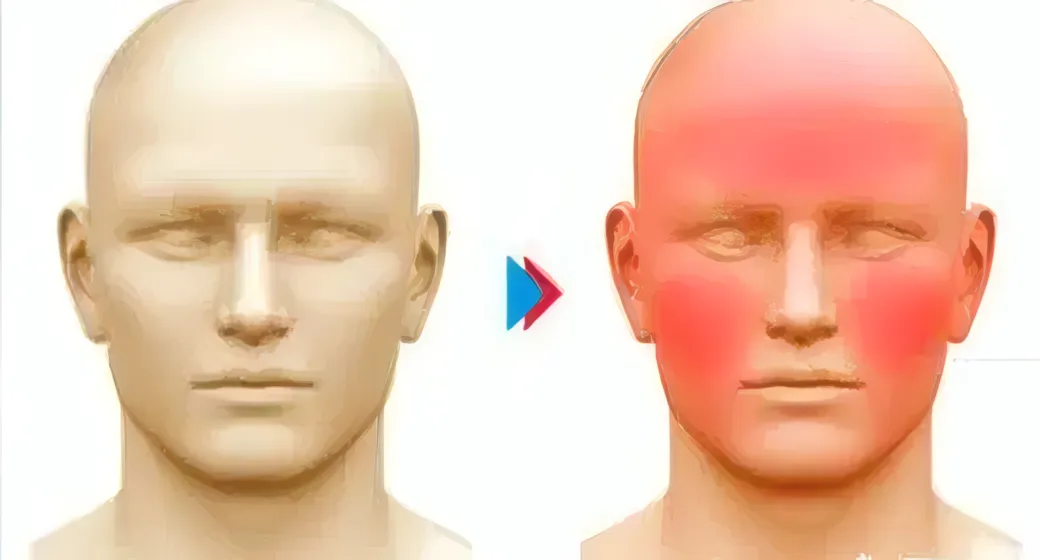 臉紅副作用