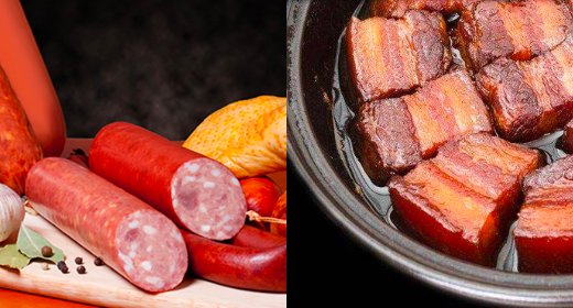 少吃加工肉類和高脂肪類食物 少吃加工肉類和高脂肪類食物